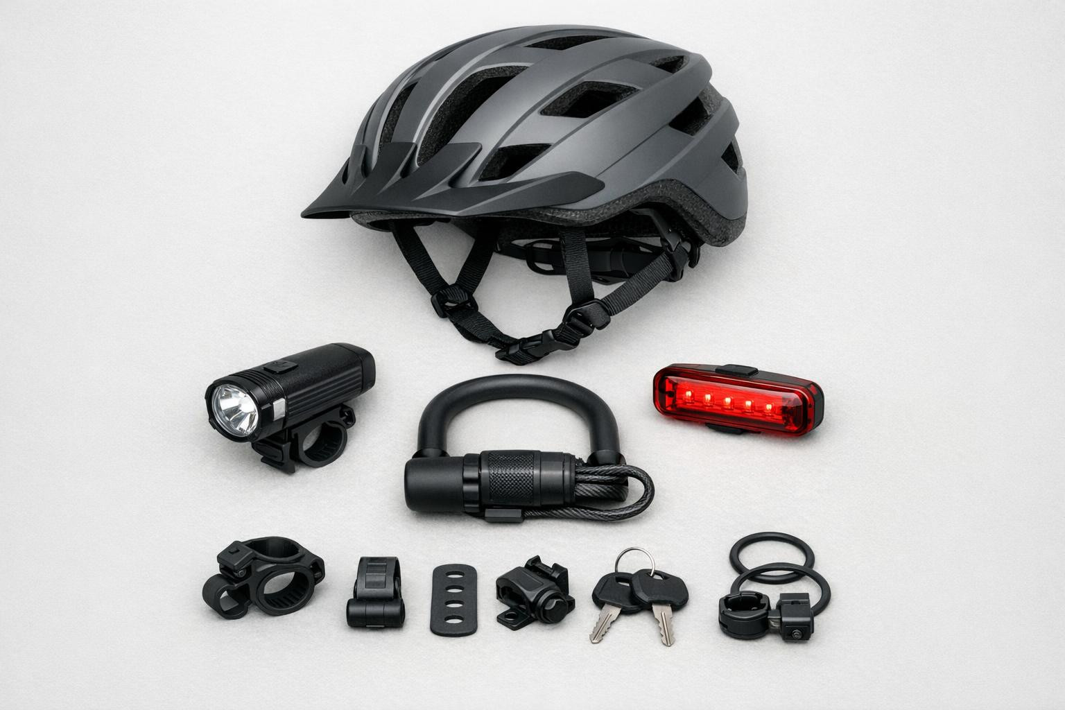 Security, visibility and unconcerned driving every day    Security kits  create a ready solution for cyclists who assess safety and practicality. Kits combine h
