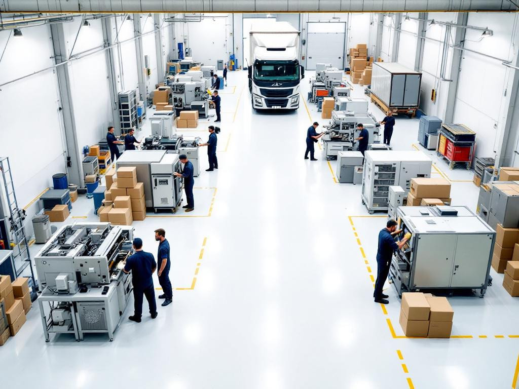 Complete solution for the lifetime of industrial equipment:  sales of new industrial equipment, purchase of used industrial equipment, rental of industrial equi