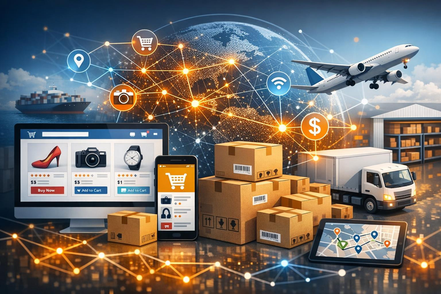 Management of sales channels that bring products to the right customers     The service of sales channels   combines the best practices of e-commerce and retail