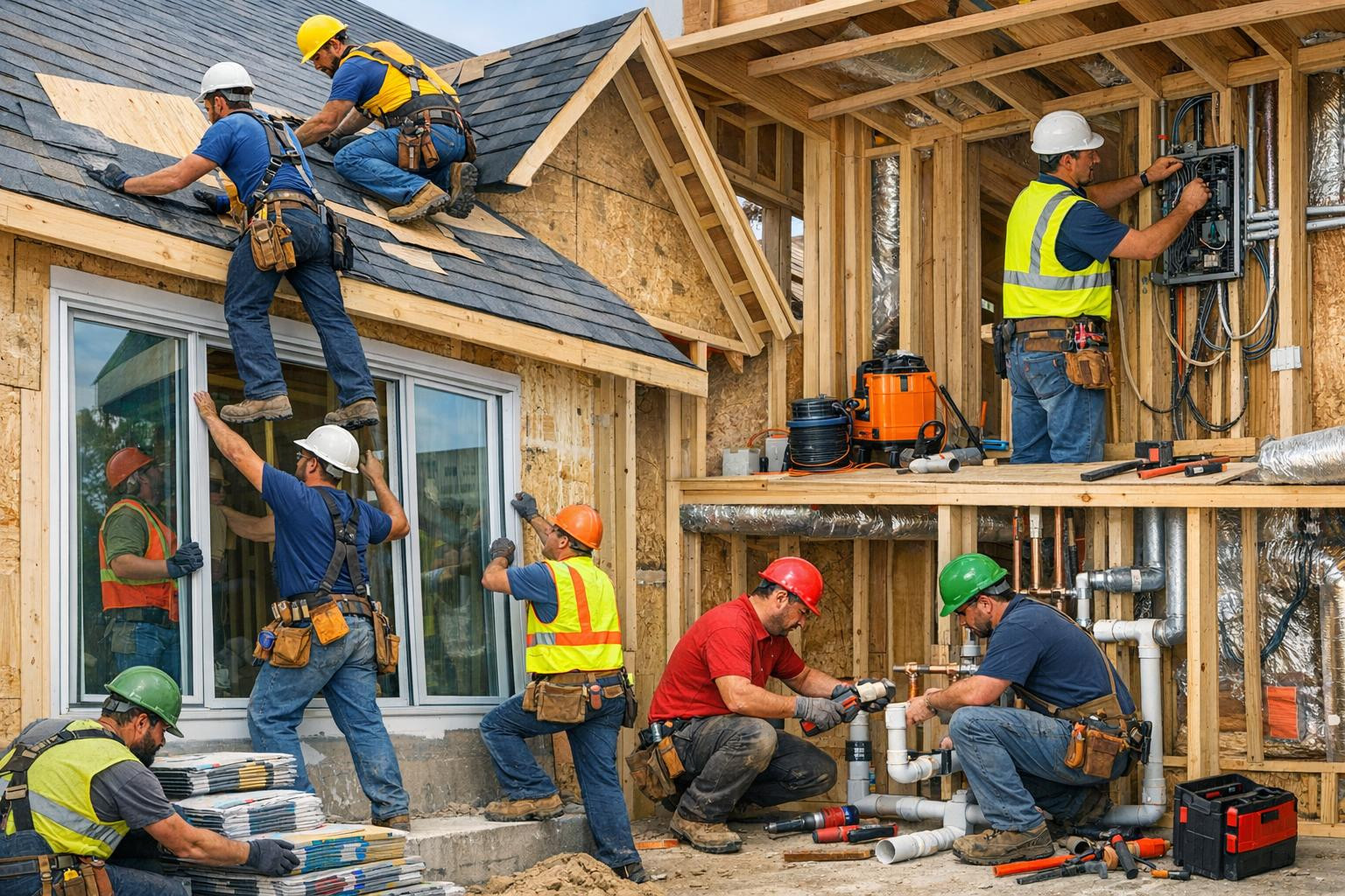 Professional installation of technical systems that operate from the beginning to the end    Organized installation ensures the long-term value of the building: