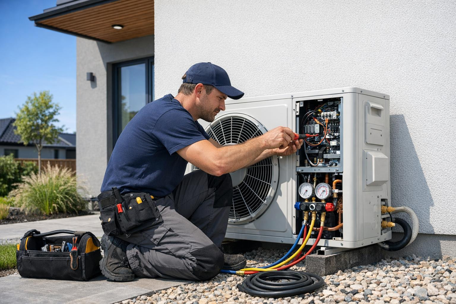 Sensitive heating and cooling solutions that reduce costs and increase comfort     Heat pumps , professional  heat installation  and reliable  cooling systems  