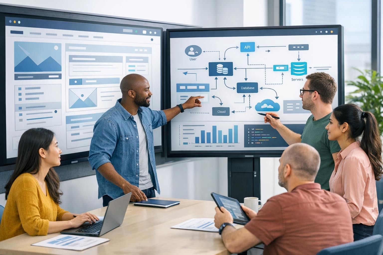 Speed, reliable and user-centred web application that supports business objectives    Website applications programming  combines modern  front-end development ,
