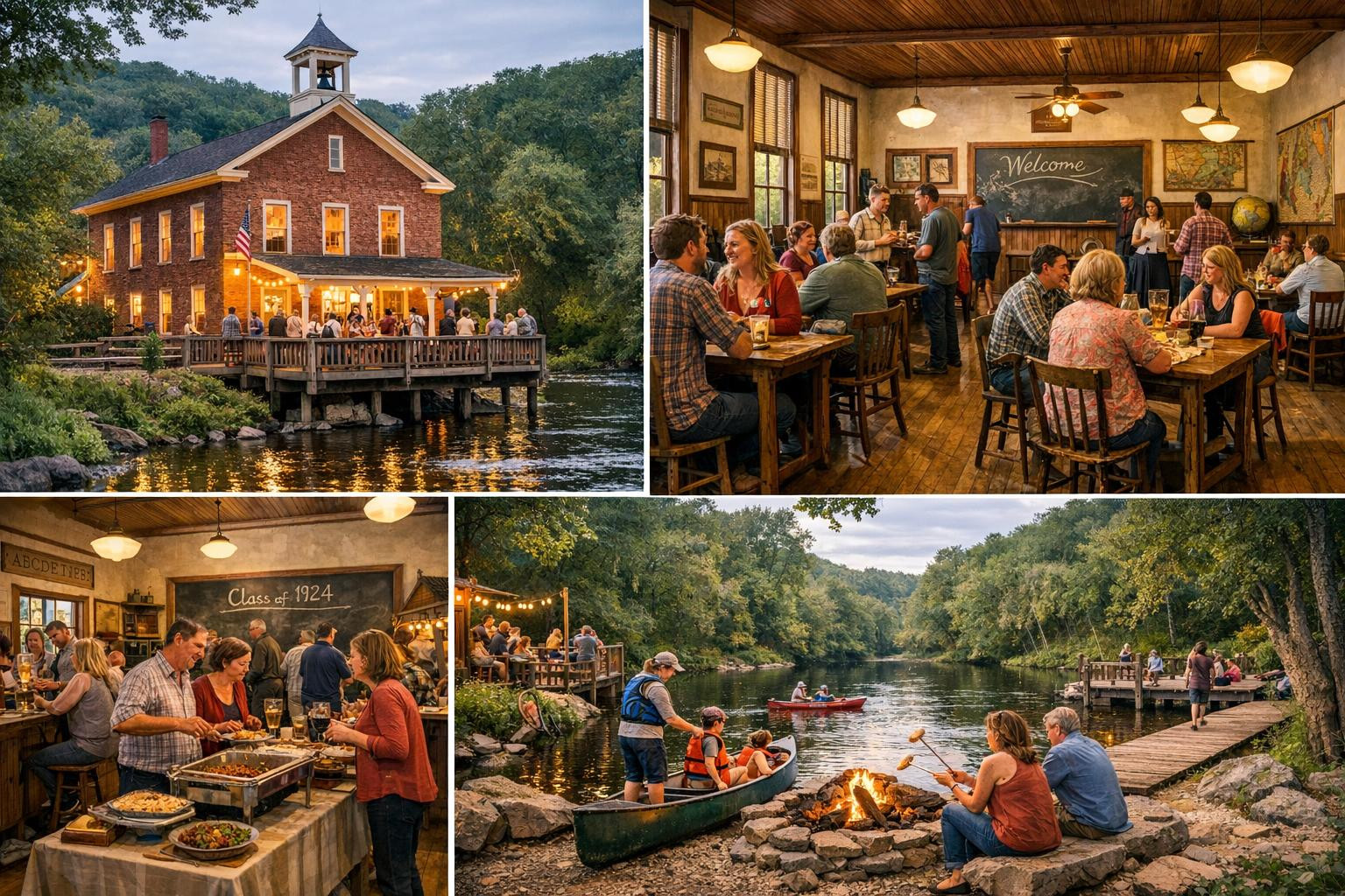 Historical school building is transformed into an inspiring venue suitable for both professional conferences and smaller meetings, workshops and multi-day campi