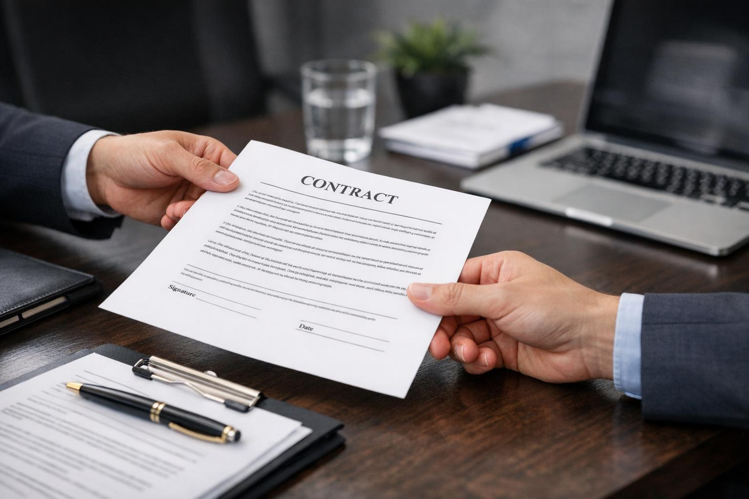 Clear and protective approach to contracts Creation of contracts ...