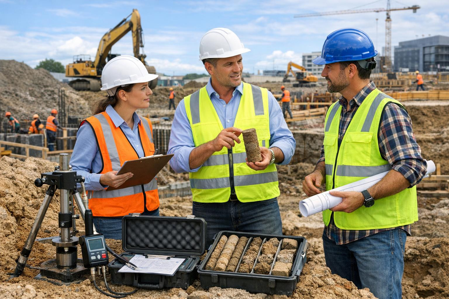 Building management , where soil and geotechnical studies are integrated early and smoothly, reduces risks, accelerates works and controls costs throughout the 