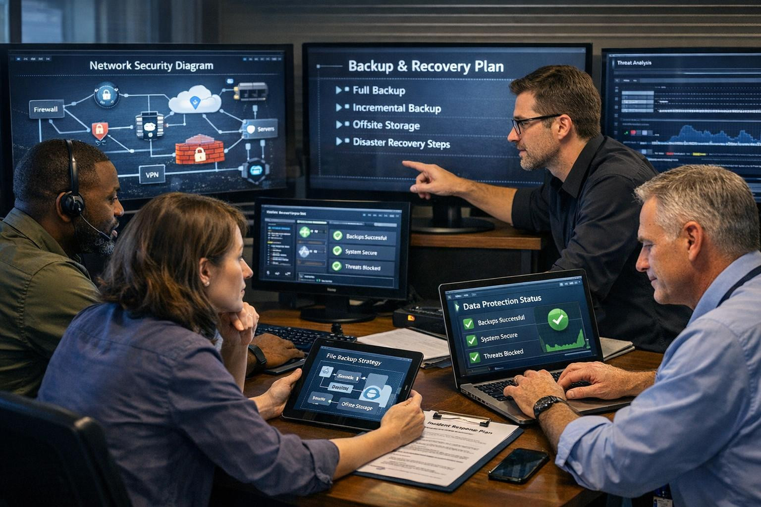 Security and backup: Business critical protection and rapid recovery    Cyber security consultations  and  information security advice  offer a systemic approac