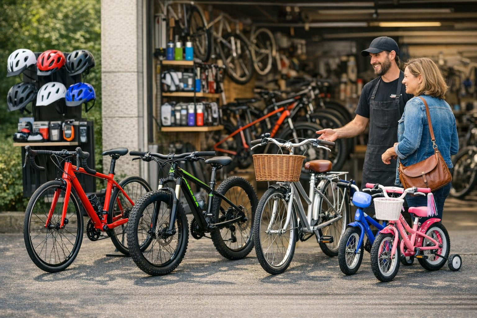 Find yourself an ideal bike: a choice that meets needs    The selection of wheels  combines quality, different styles and personal advice, so that each rider ca