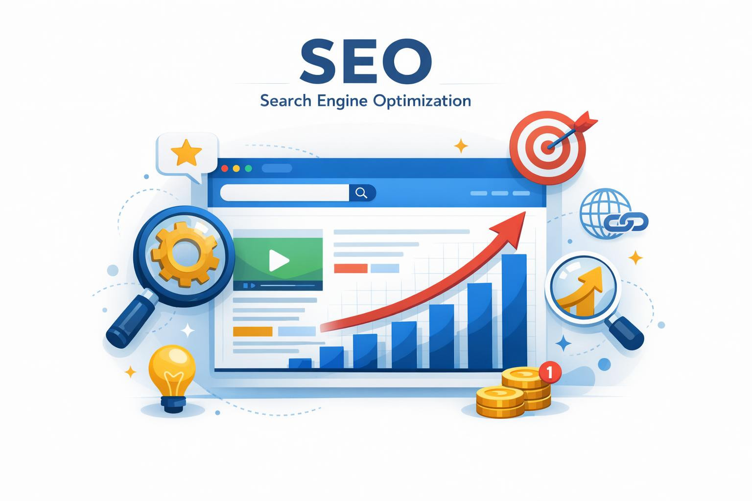 Improved search results, high-quality organic traffic    SEO optimisation  helps to achieve the visibility that search engines trust and users find. The purpose