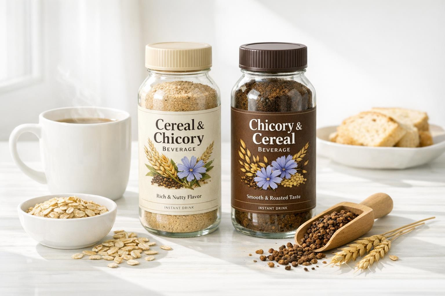 Little taste, family-friendly choice SEVE Chicory drink and cereal ...