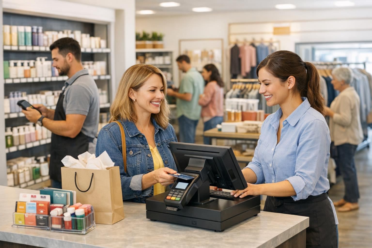 Shop operations  combine daily work into a smooth system that improves customer experience, reduces chaos and increases sales revenue. Effective display of good