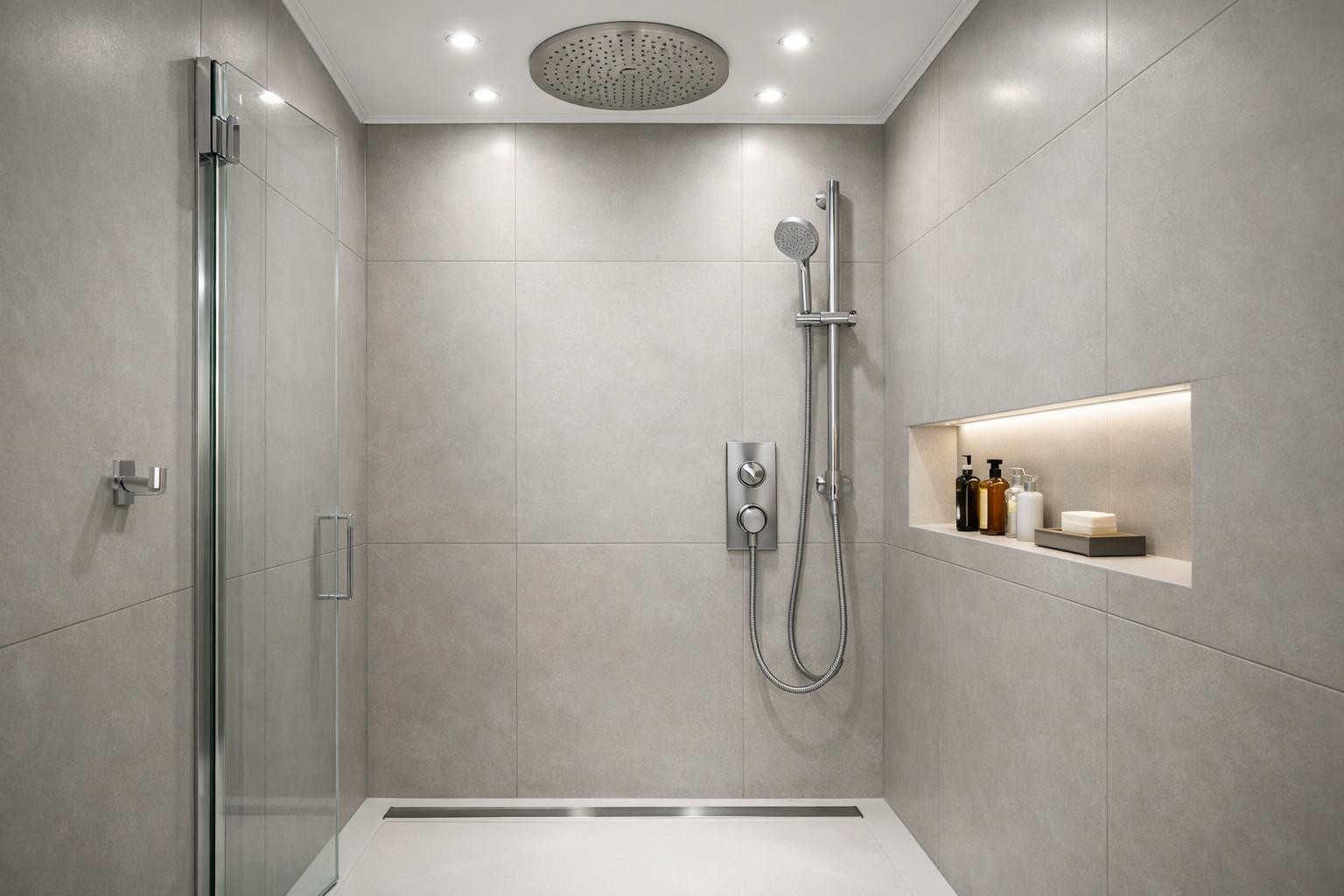 Quick, durable and aesthetic bathroom solution Dush cabins with ...