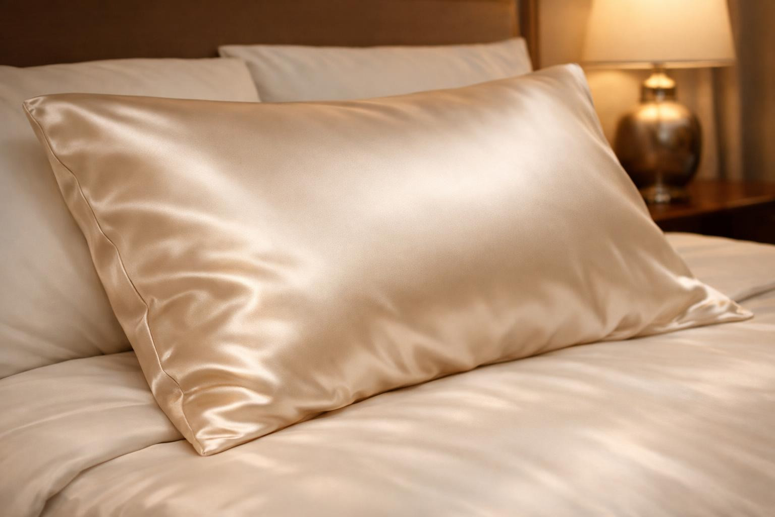 100% of mulber silk 22 momme pillow cap offers comfort and results to a well-informed beauty lover and a high-quality sleep seeker at the same time. High-dissol