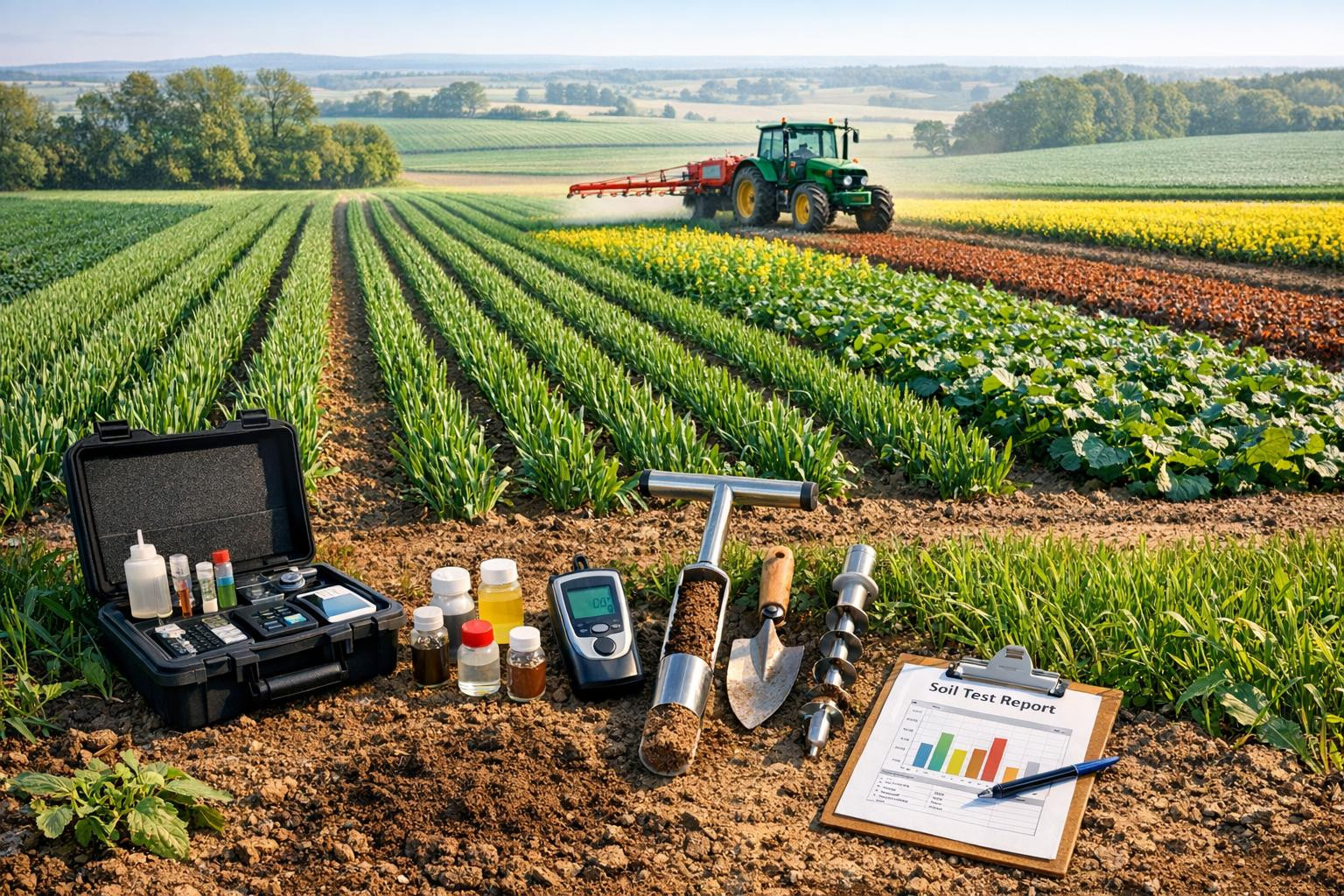 Intelligent crop management that increases the efficiency of crop and cereal production    Intelligent crop management  combines precision measurements, data-ba