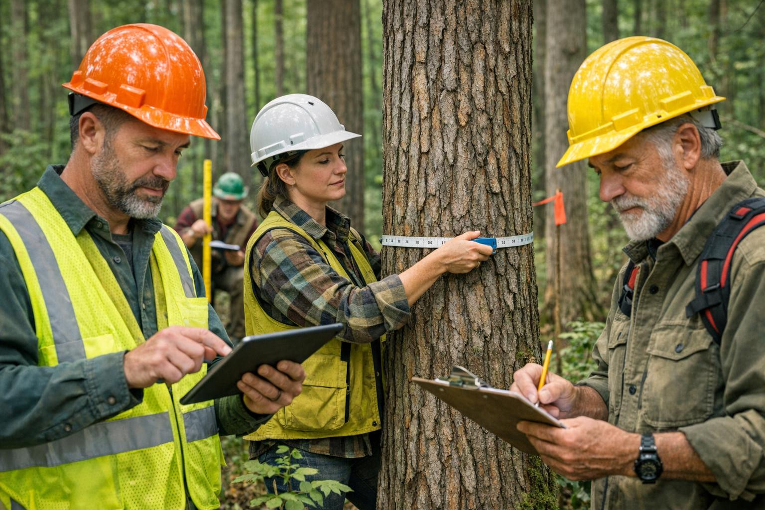 Forest management combines accurate forest research and strategic ...