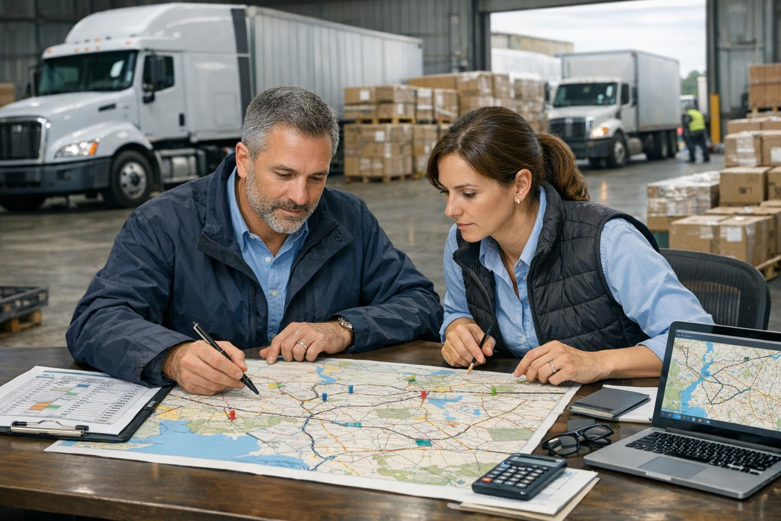 Transport planning  focuses on precise optimisation of routes and loads in order to achieve lower transport costs and higher reliability of supply. Smart algori