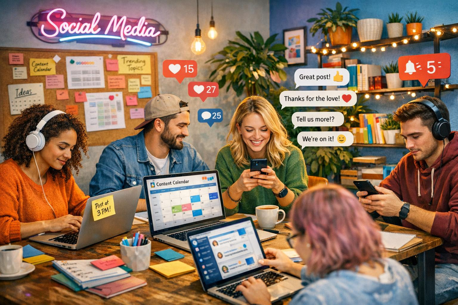 Social media management  is a strategic solution for increasing brand visibility and customer relations. By combining data-based approach and creative content p