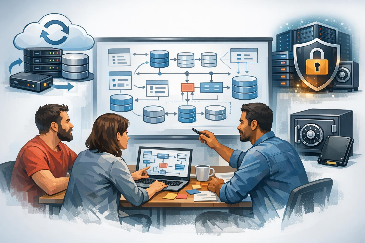 Real reliability and data protection for business    Continuous availability of critical software and data reliability   is not a luxury - it is the basis of bu