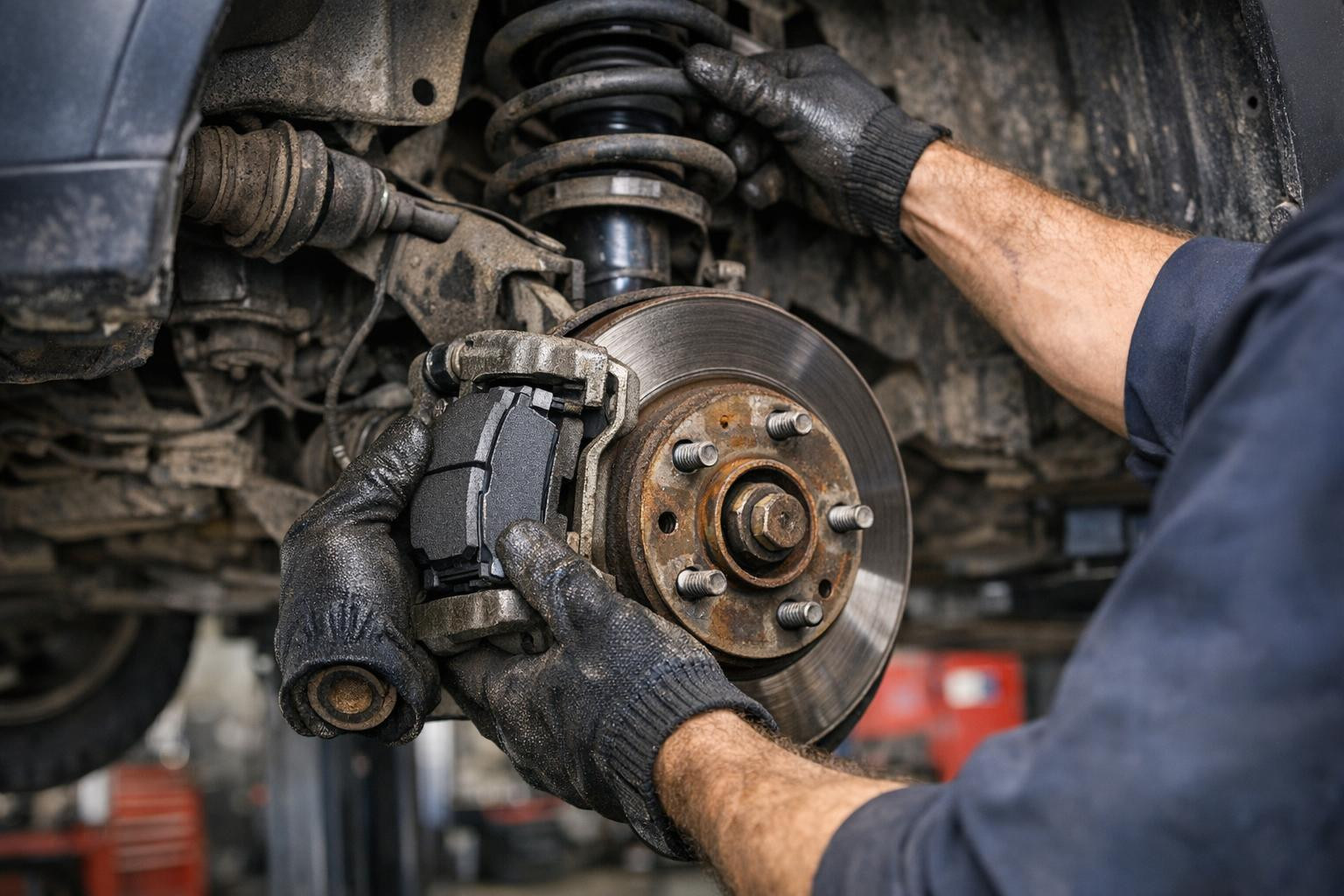Kogemusega hooldus, mis tagab stabiilse ja turvalise sõidu
Pidurite hooldus, pidurite remont, veermiku/vedrustuse remont ja rehvide vahetus on teenused, mis ots