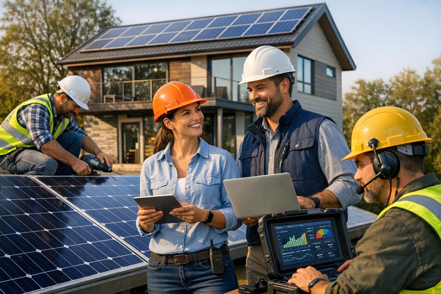 A comprehensive solar energy solution for the whole lifecycle ...