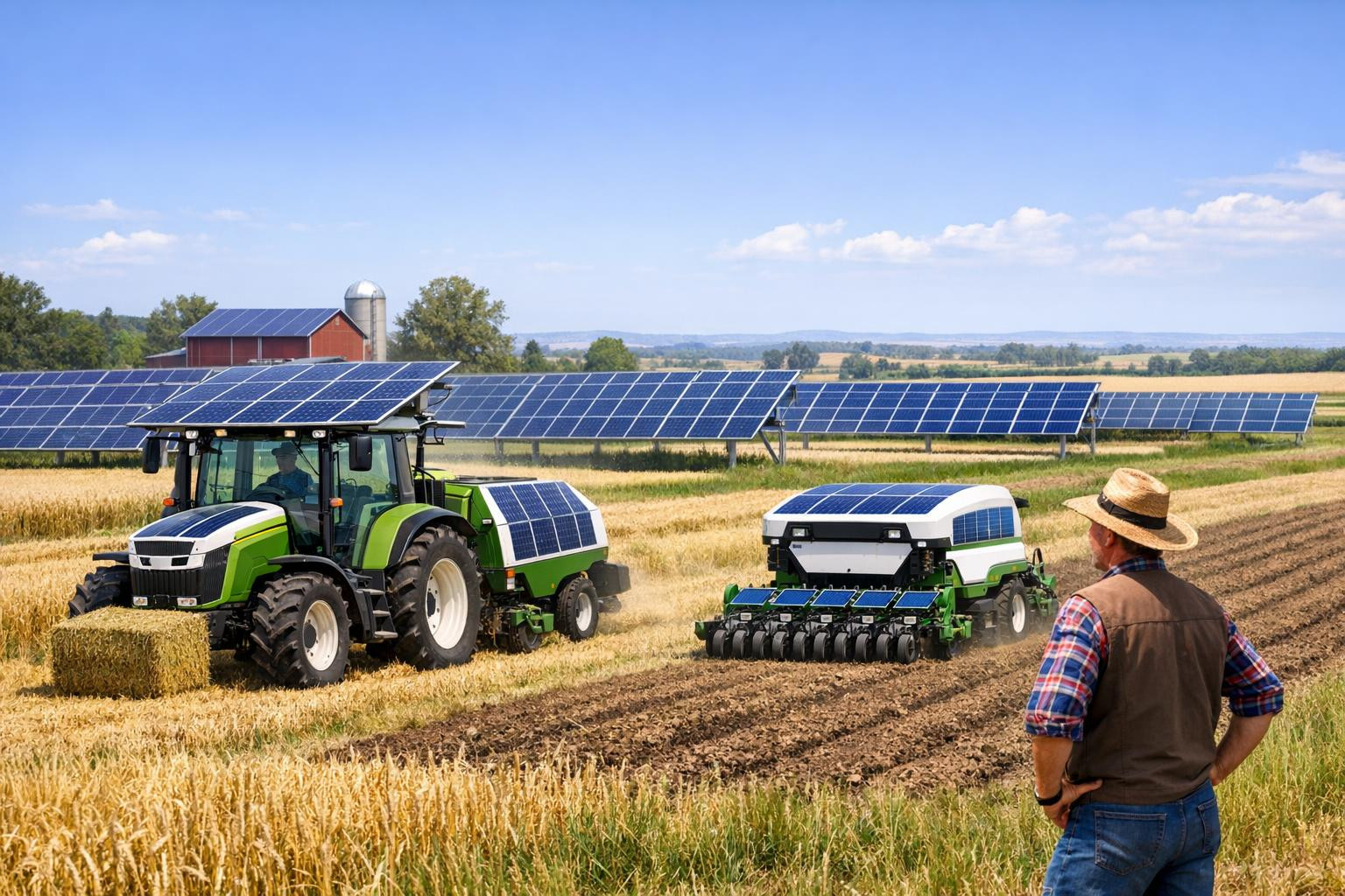 Sun technique: Sustainable energy in field Sun technique combines ...