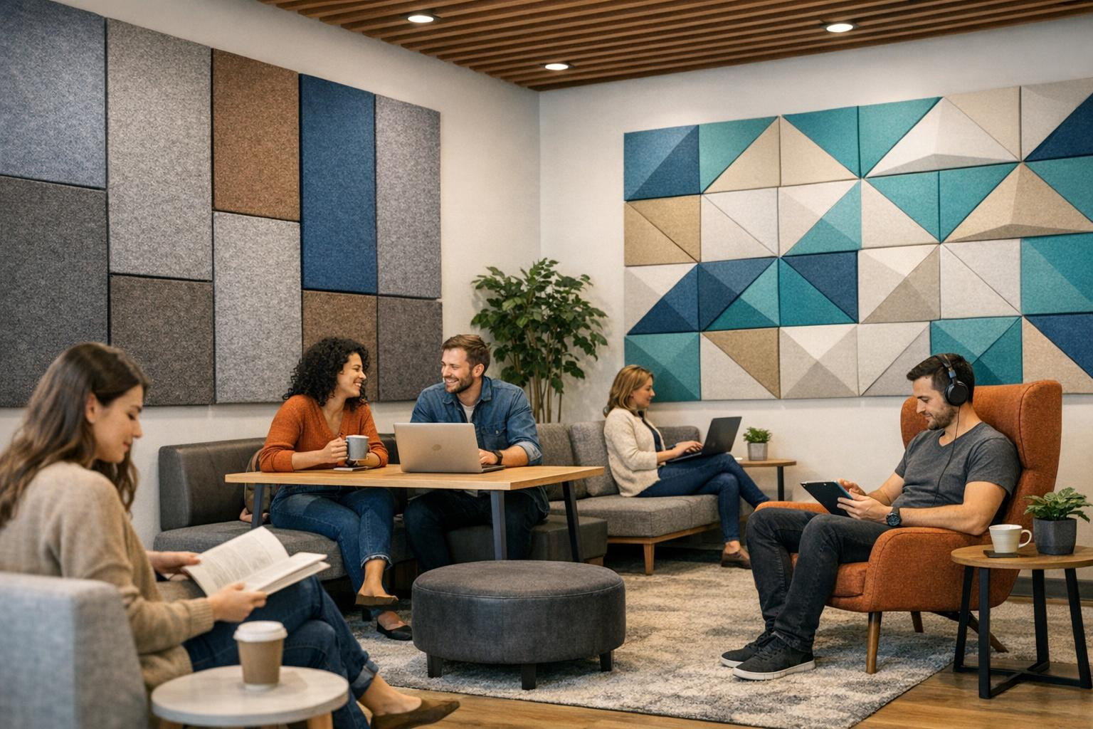 Room acoustics solutions improve the sound and clarity of the ...