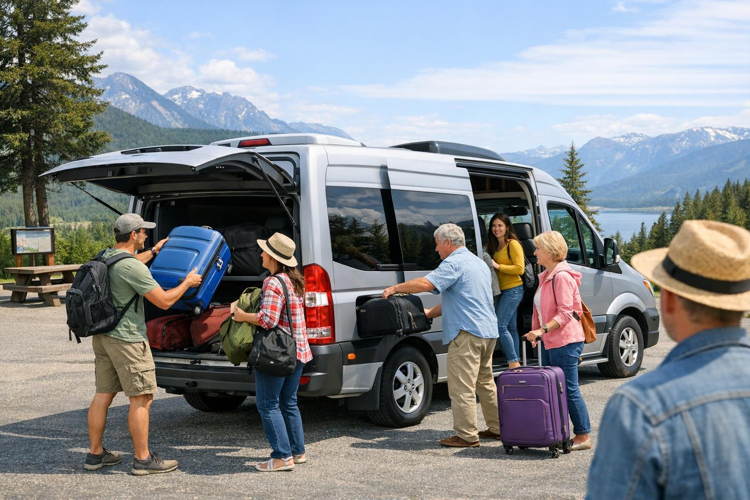 Spacious and comfortable group transport that makes it easy to travel    Minibus rental offers modern minibuses that are ideal for family, business and group ev