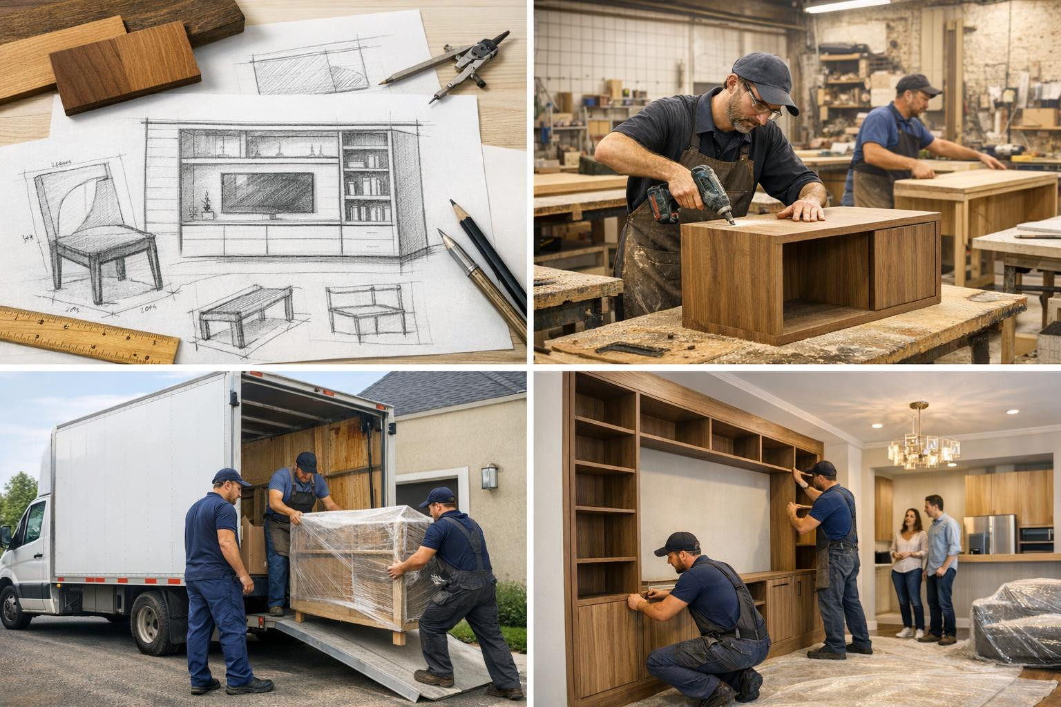 Full solution for special order furniture that works for your vision    A comprehensive approach to the development cycle of special order furniture is offered 