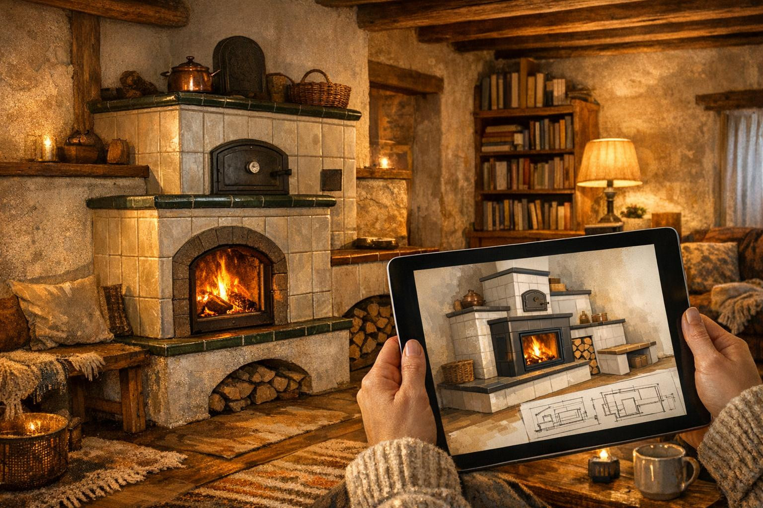 Special order mass ovens and kitchen stoves: total permanent heat and aesthetics   Special order massage and functional kitchen stove combine permanent heat, el