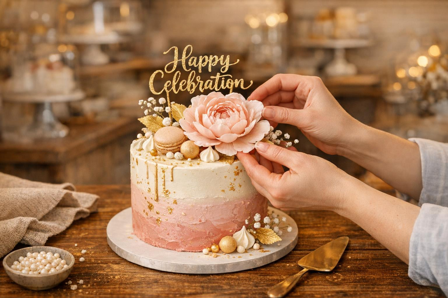 Special order patterns create a delicious and visually effective ...