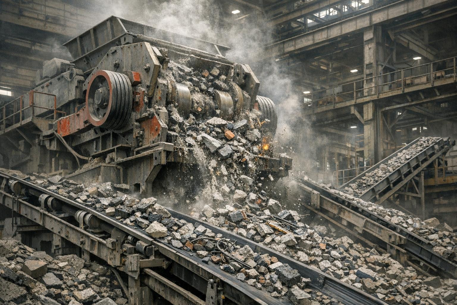 Effective material preparation for each production capacity    Multiple selection of crushing equipment ensures that the reduction of material dimensions is car