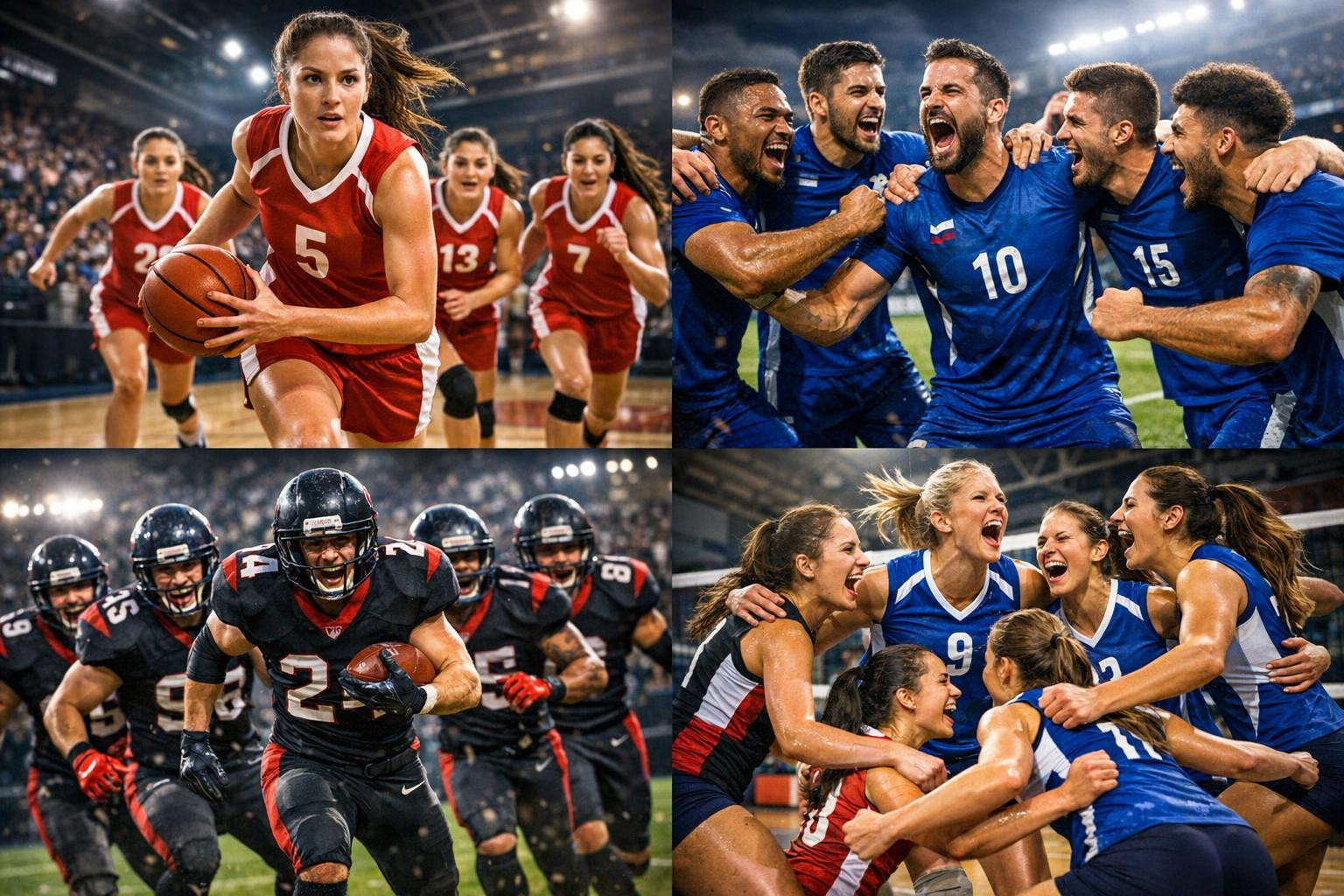Dynamic sports images that capture movement and character    < Sport images  offer professional-level individual and group photos that emphasize movement, st