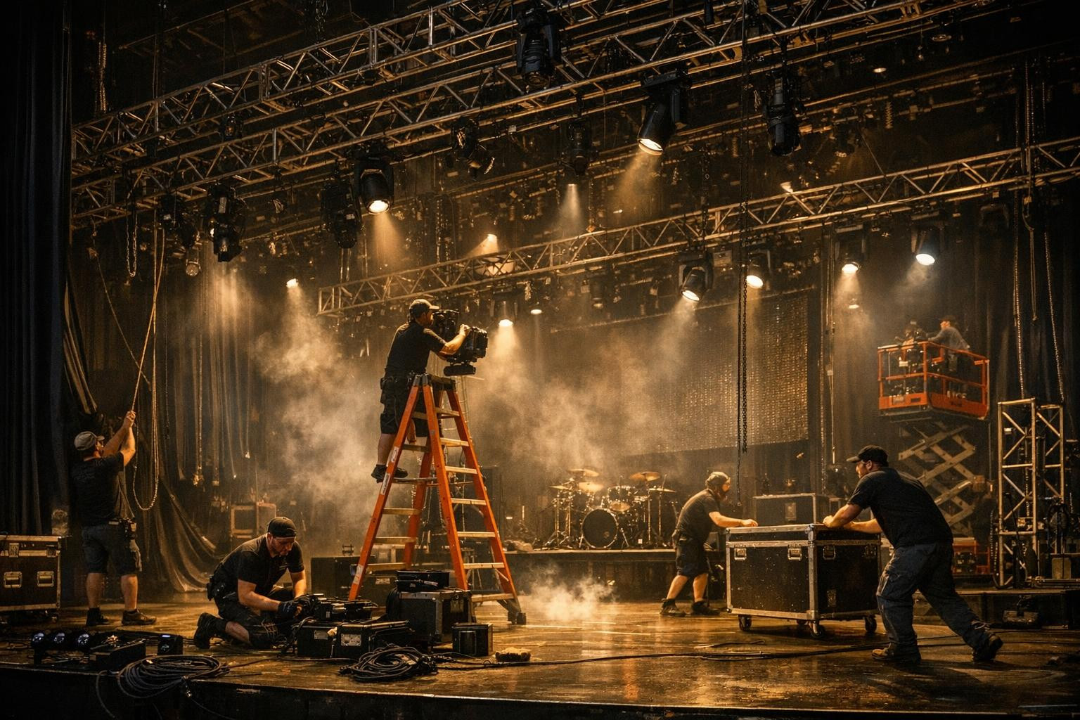 Create a memorable experience through the perfect stage and lighting solution    Professional  light technology renting  and  local technology renting  ensures 