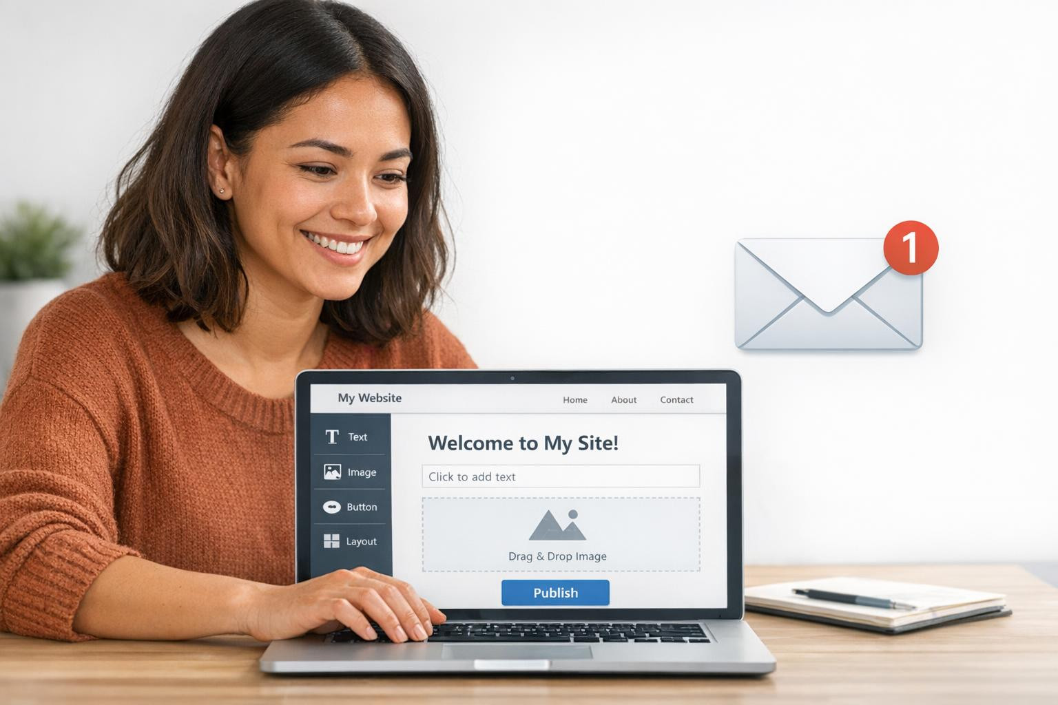 Start-up package  brings a fast and affordable online presence for every beginner: a reliable web accommodation, a professional business address for e-mail and 