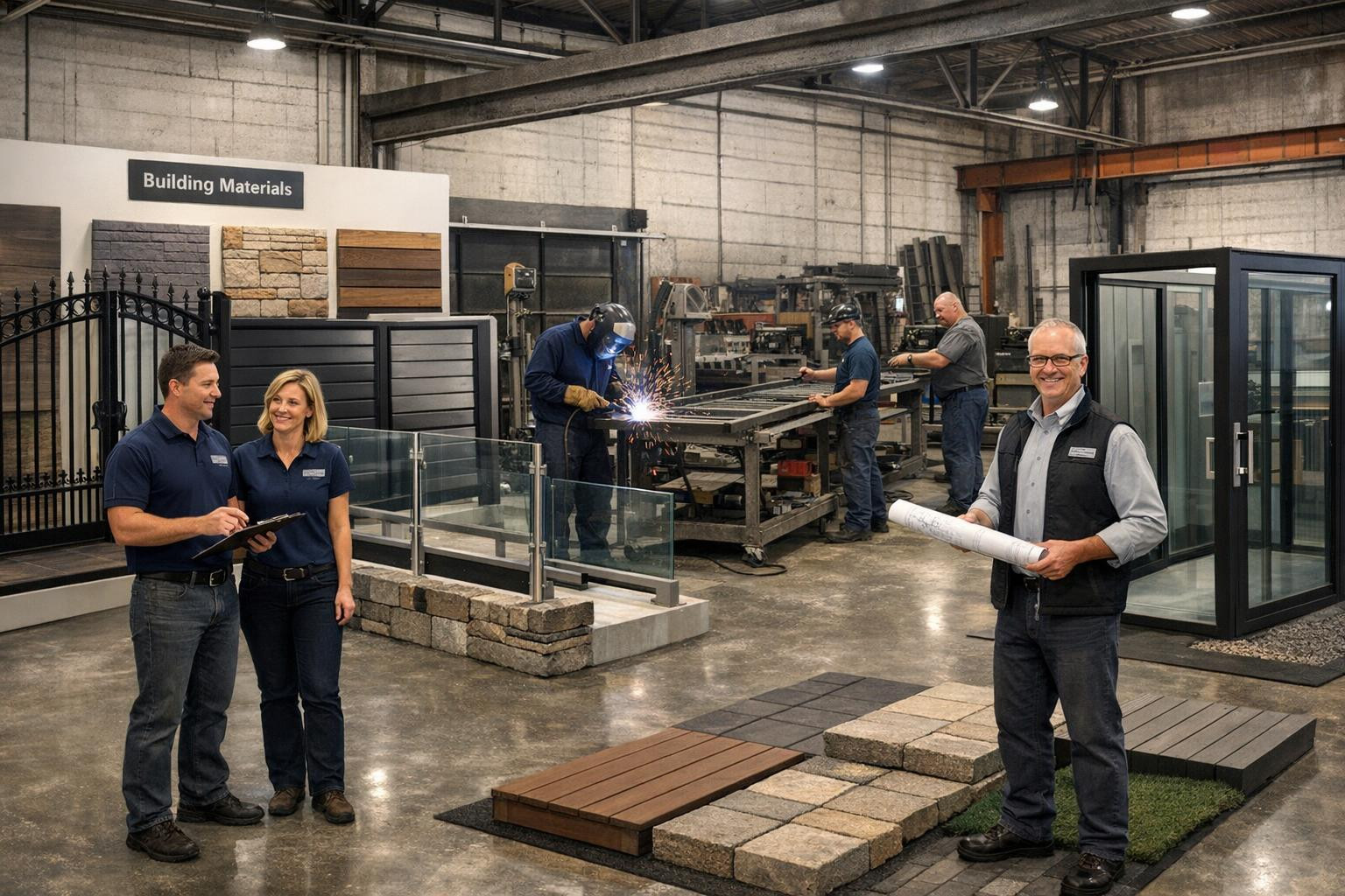 Full solutions from steel structures to garden gates     Quality steel construction   combines precise design, durable performance and controlled metal finishin