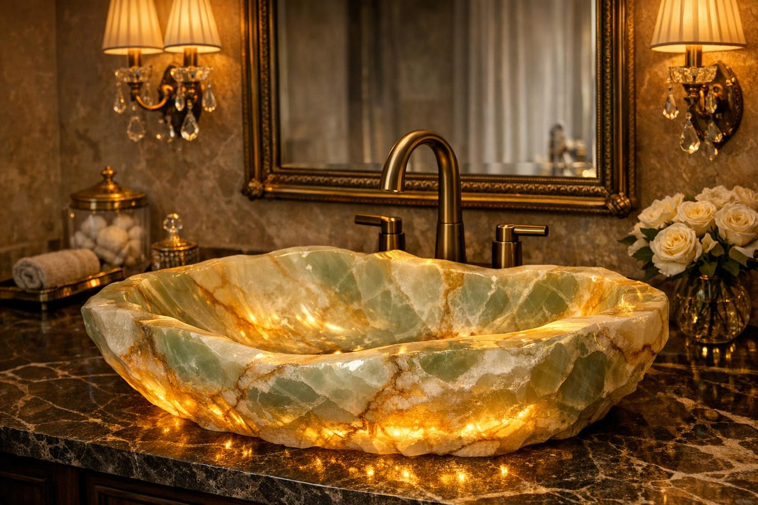 Stone baths and Pearl baths create a beautiful and exclusive centre ...