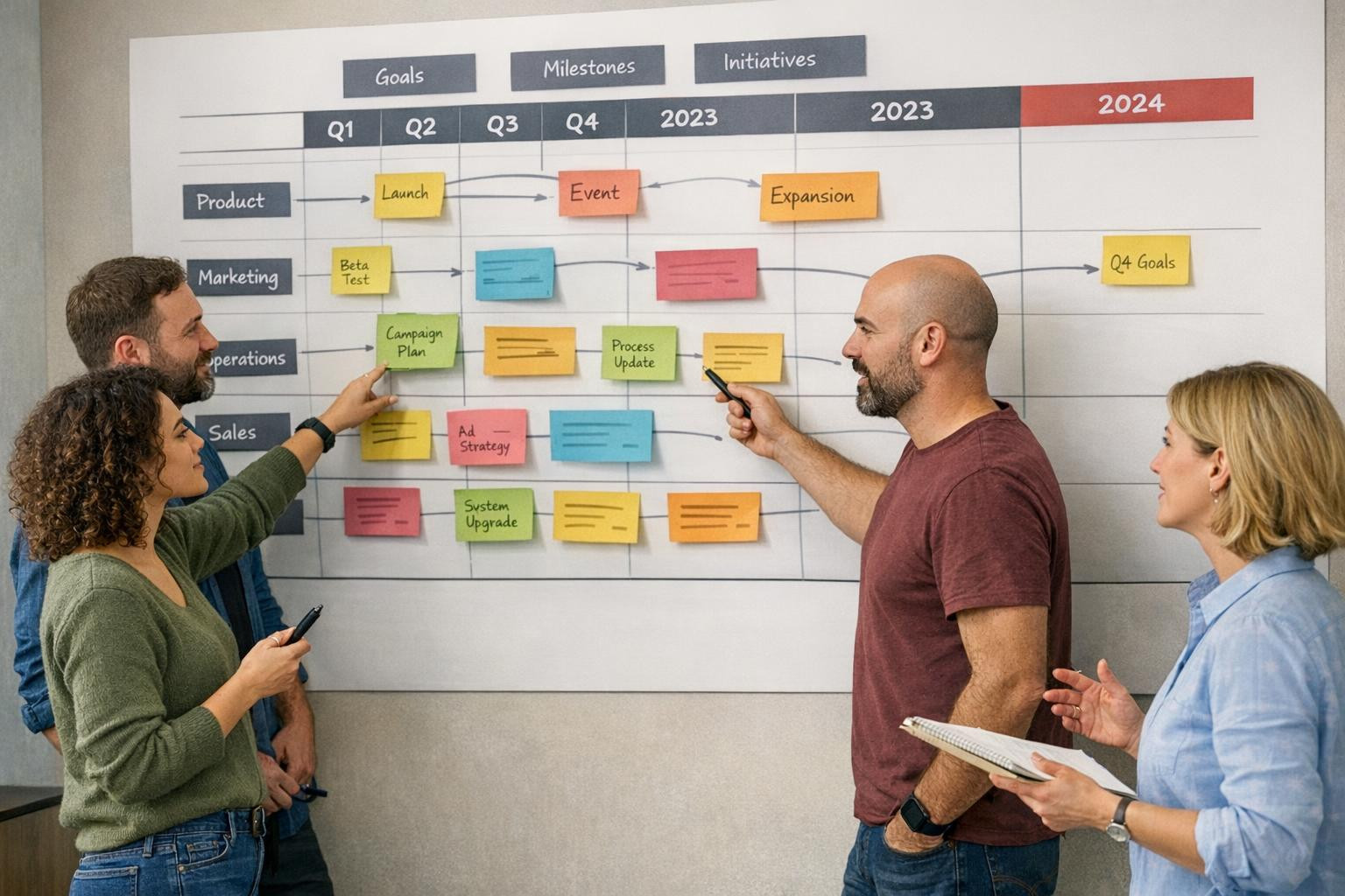 Strategic planning: from vision to clear steps    Strategic planning provides a specific framework that combines vision through daily decisions and measurable r