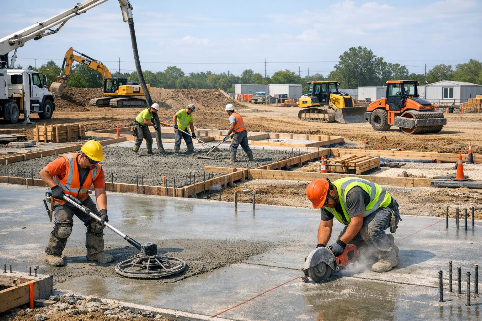 Strength base for each building Foundation building and related ...