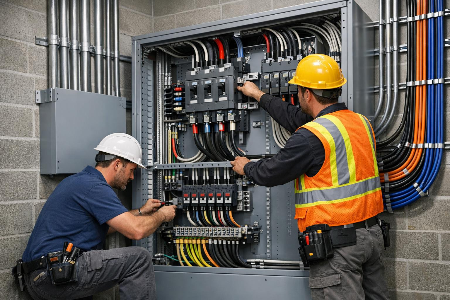 Strength current installations up to 1 kV: Reliable voltage distribution for industry and trade     Strength current   installations up to  1 kV  ensure stable 