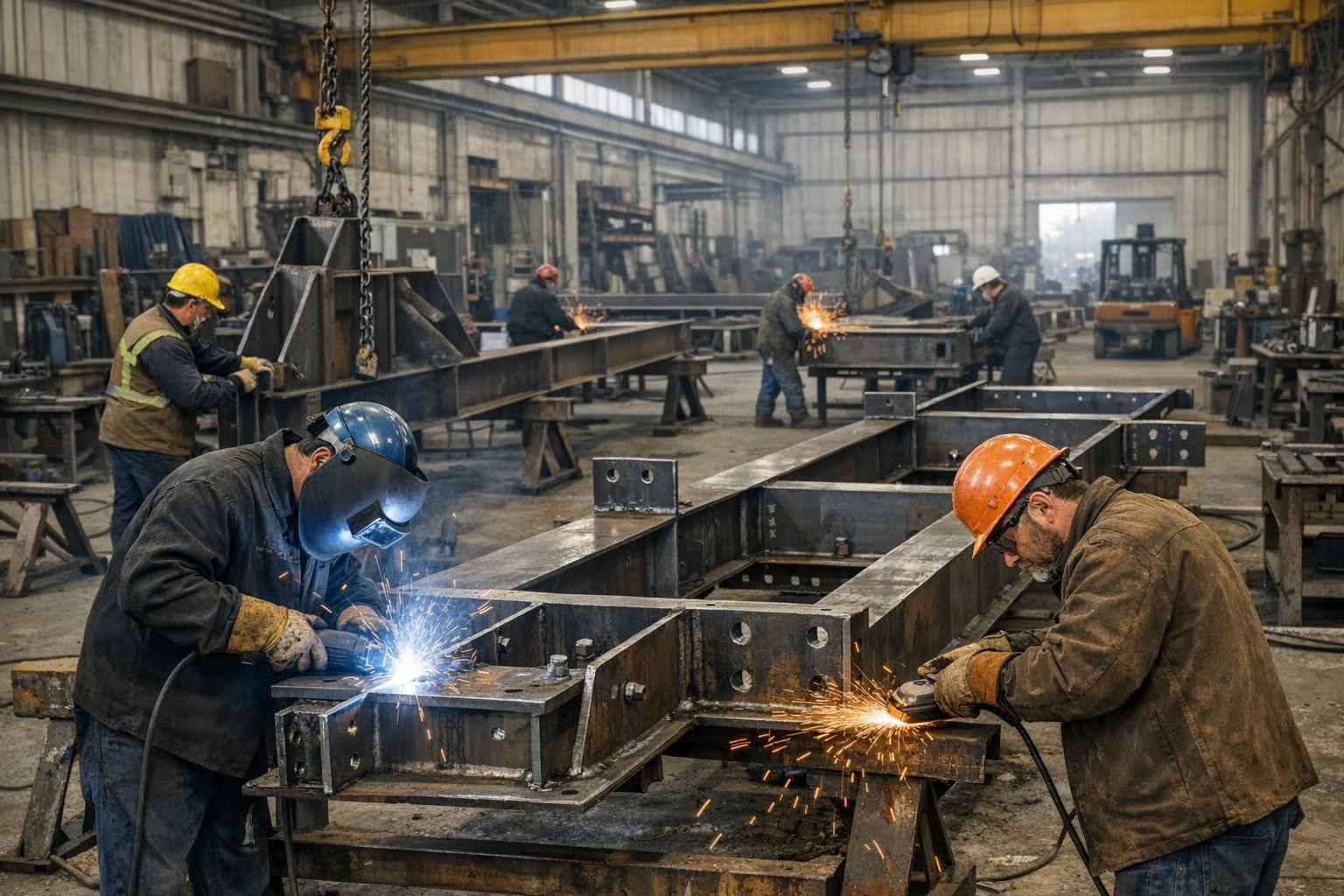 Reliable solutions from the project to the finished product    High-quality welding   and   welding construction production   ensure durability, accuracy and sa