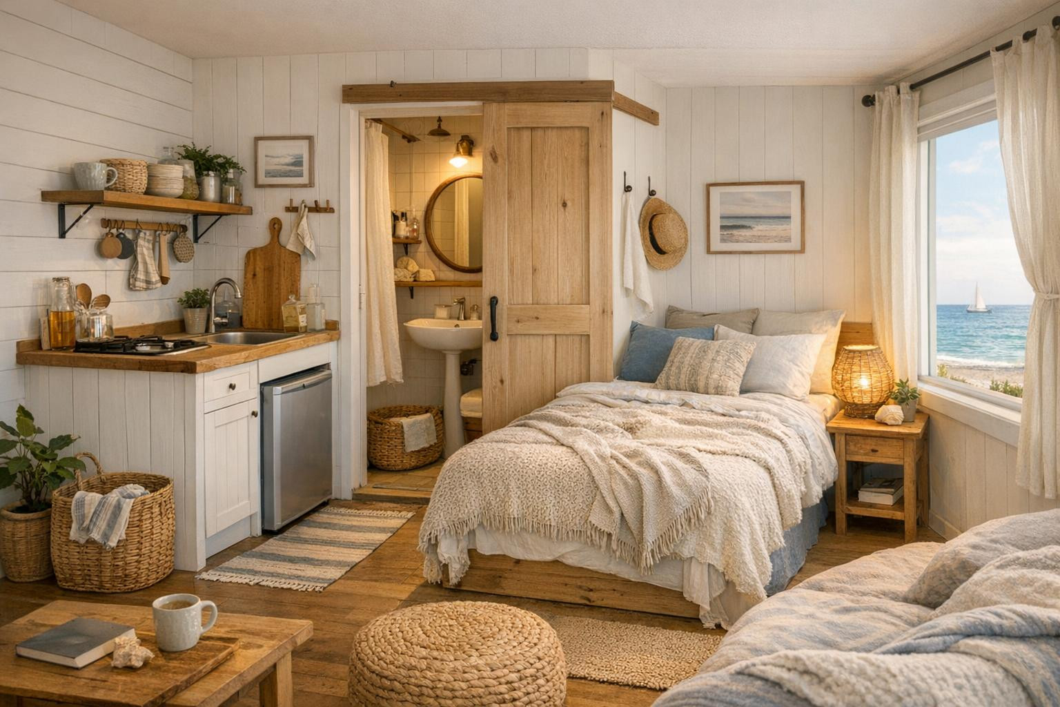Peaceful studio apartment near the beach: Comfort and independence ...
