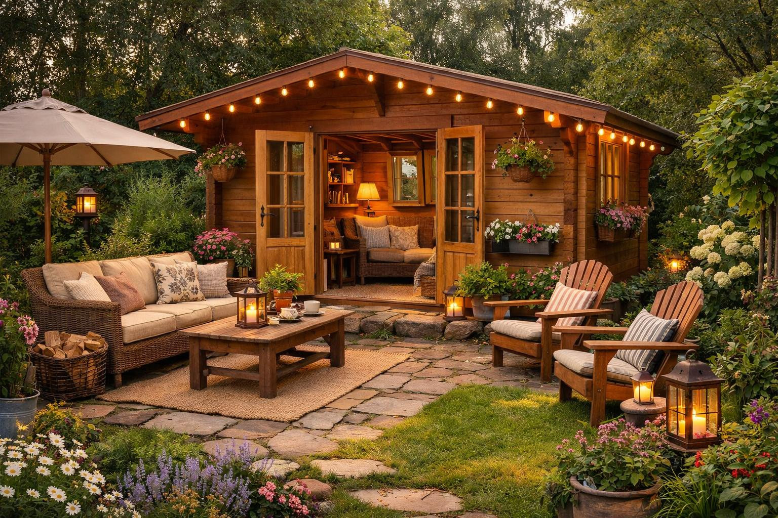 Discover the charm of summer houses: comfortable outdoor space for each plot    Summer houses create a stylish, warm threshold and a practical extra space for a