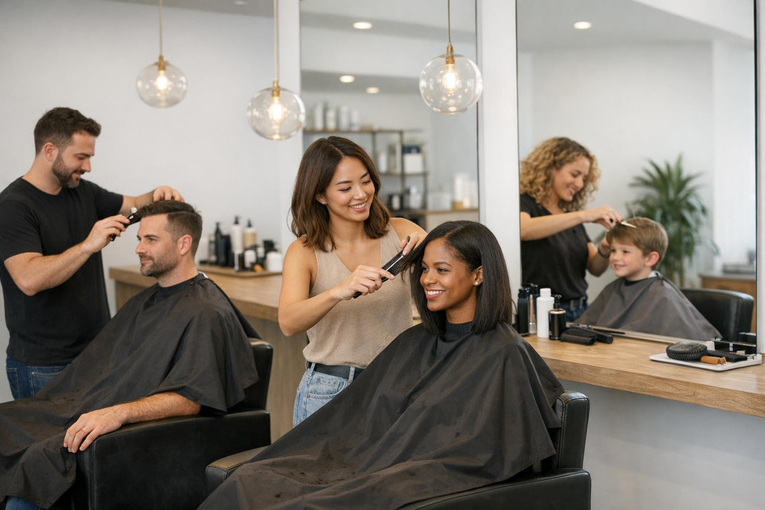 Cutting and styling offers a personal and durable haircut that ...