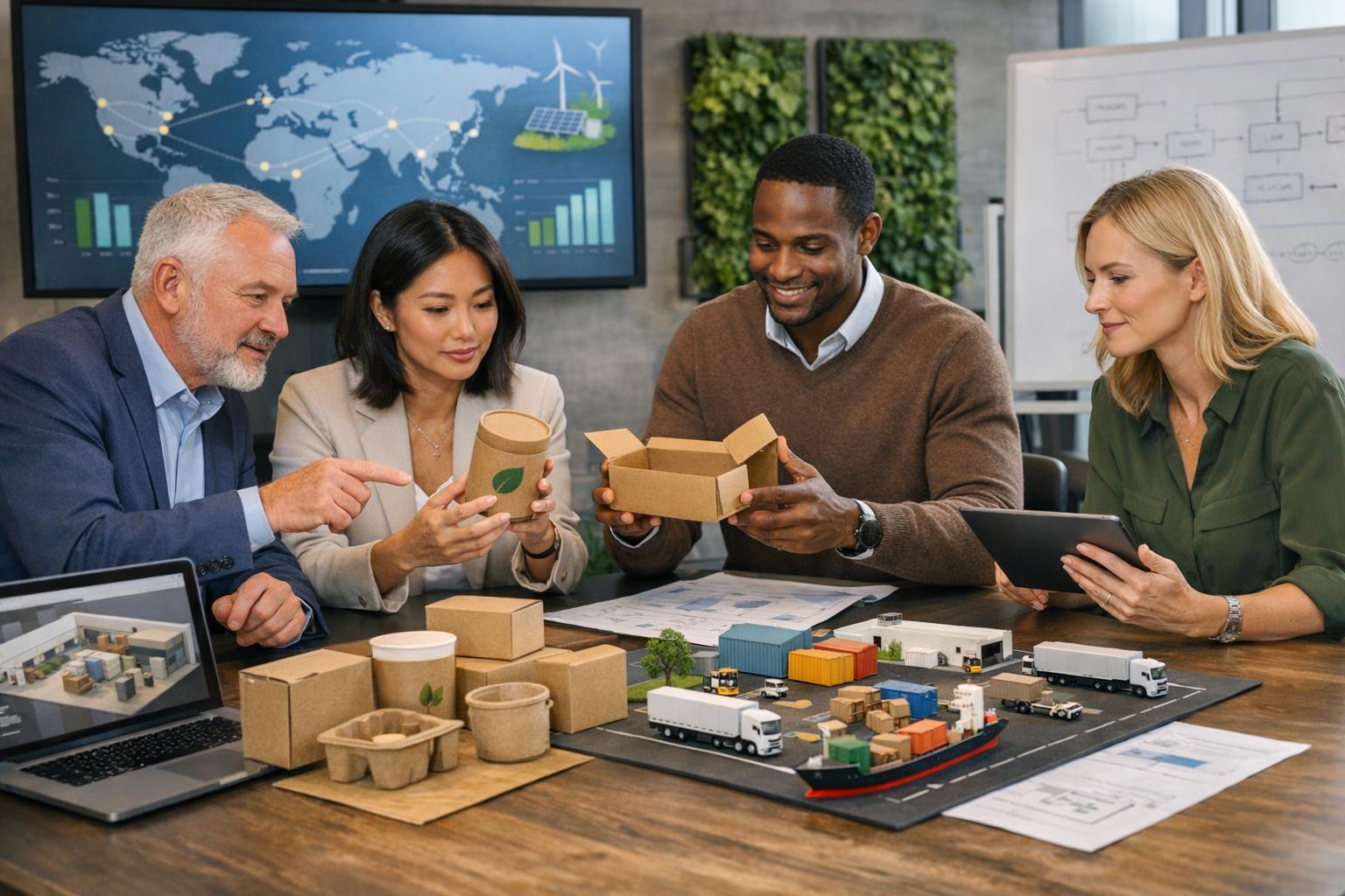 Sustainable supply chain, clear savings Packaging optimisation, ...