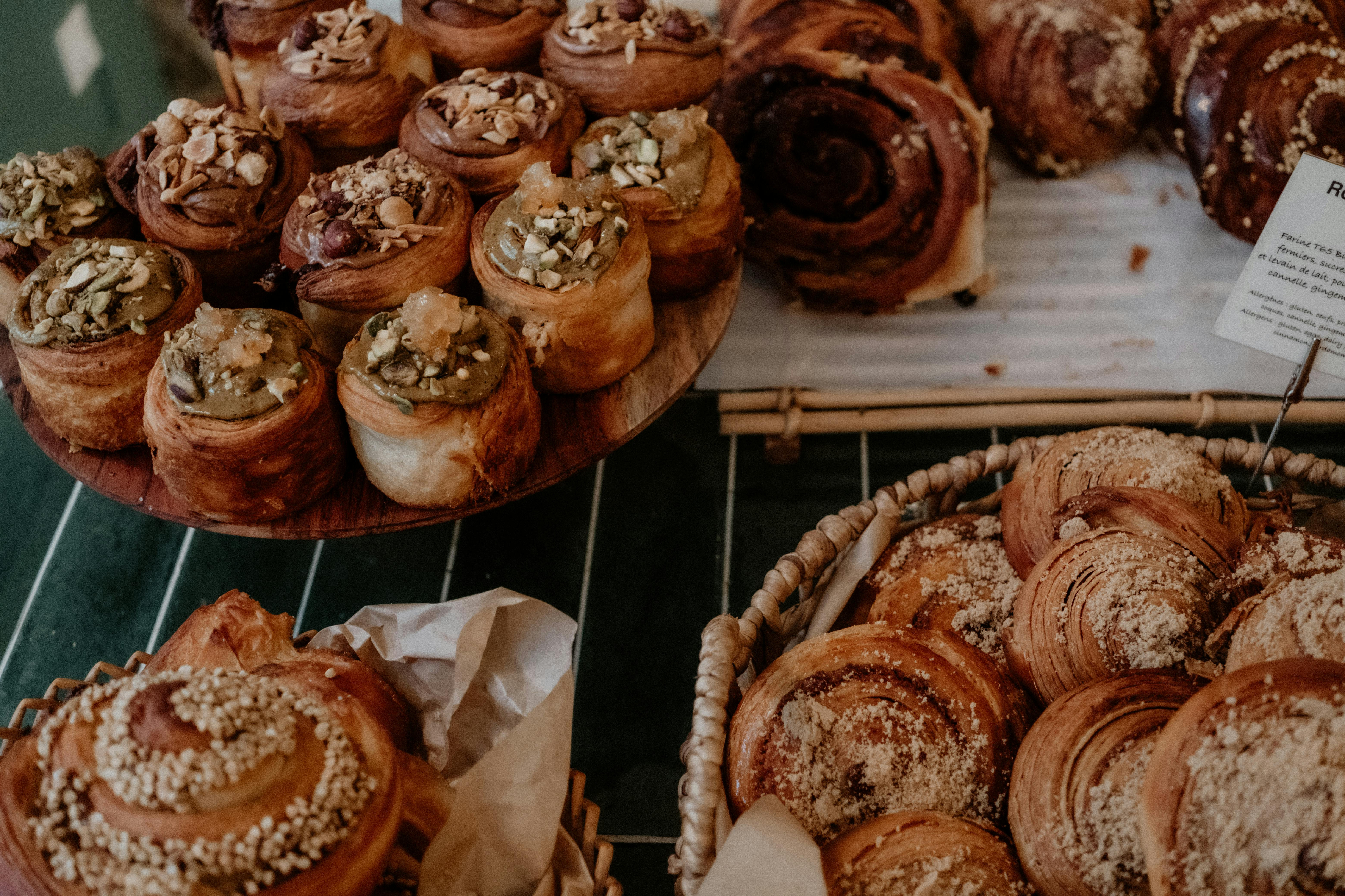 Sweet buns    Sweet buns  bring soft smell and warm smile to the table: golden brown buns, cinnamon buns, marzipan buns and classic croissants, all of which are