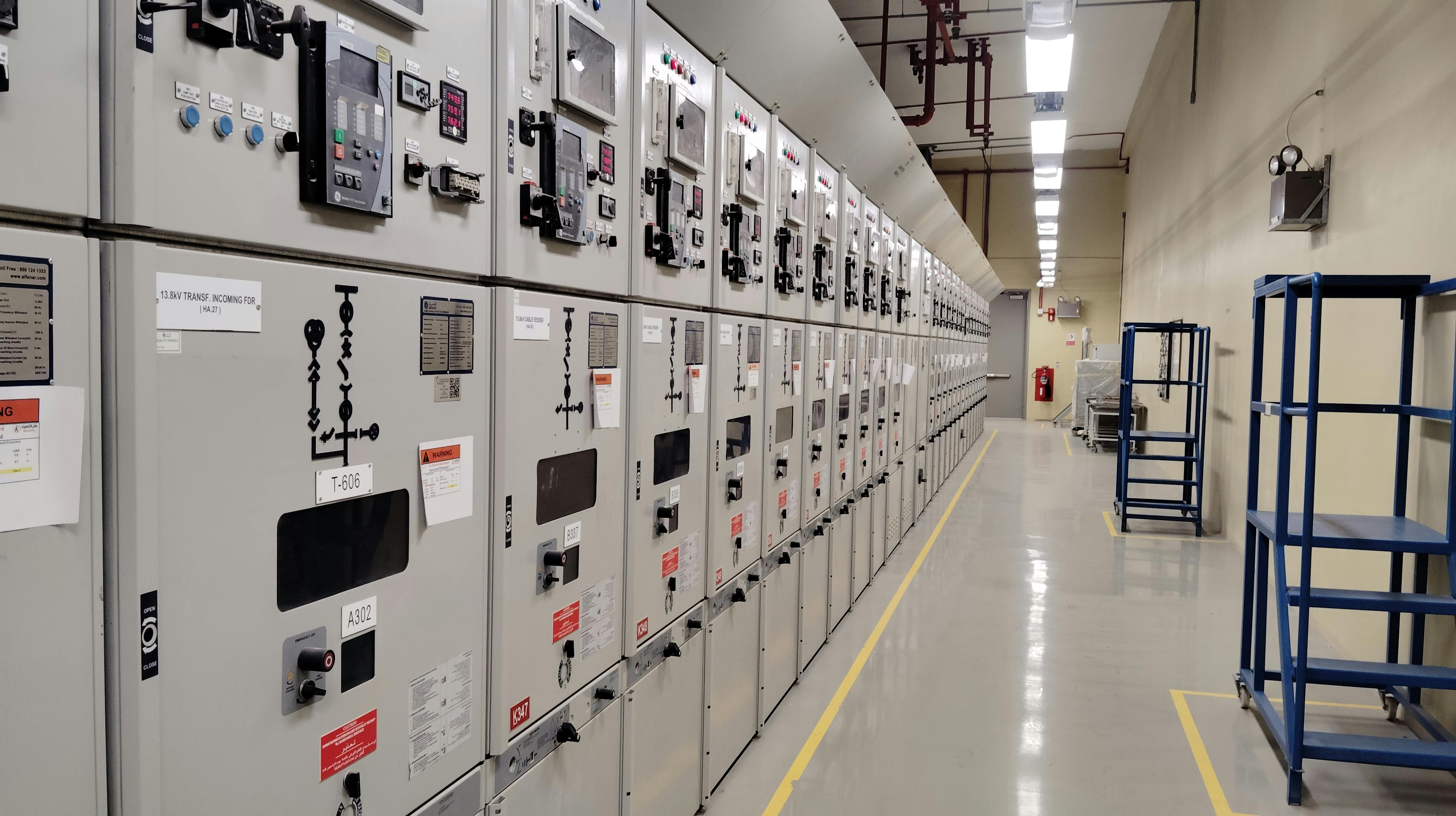 Effective electrical solution starts with the correctly selected  system components  . When the transmission switches, distribution equipment, control systems a