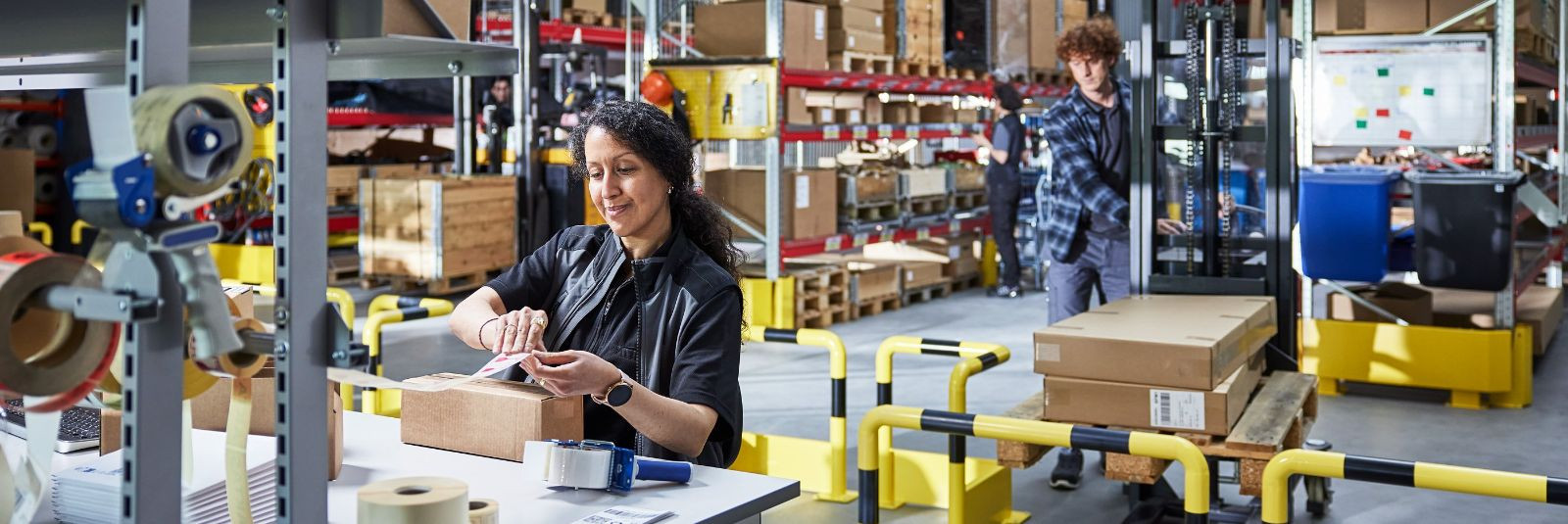 Ladu on nõudlik ja kiire töökeskkond, kus iga minut loeb. Kui tööahel ei toimi, muutub olukord kiiresti kaootiliseks. Komplekteerimine aeglustub, pakkimisjaamad