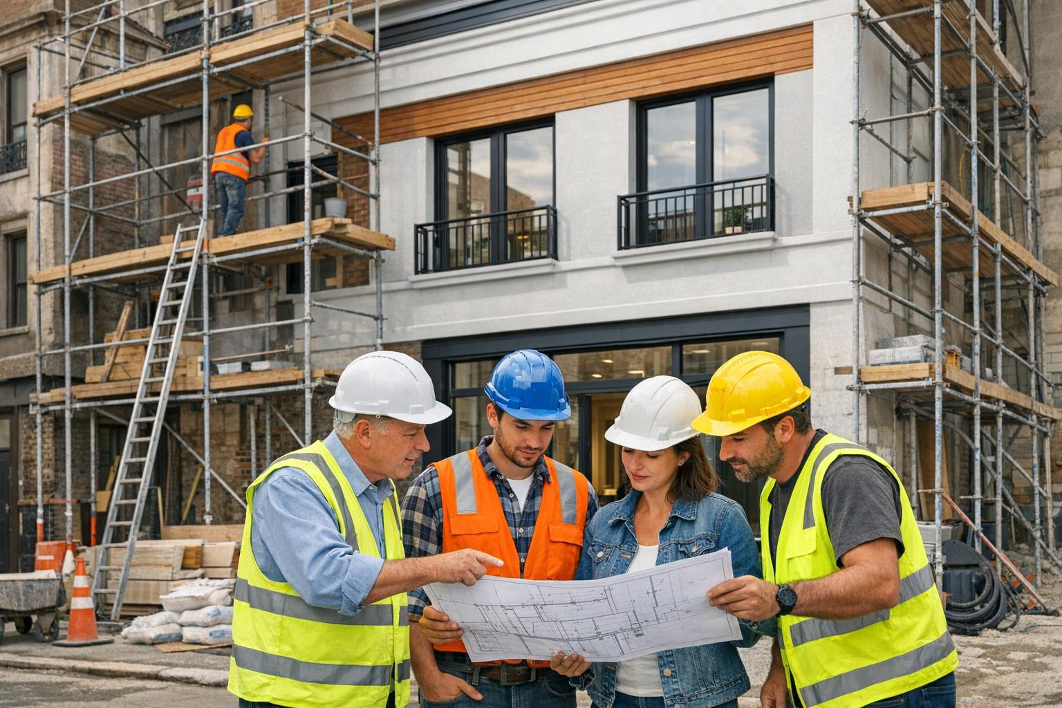 Tõhus ja usaldusväärne hoonete renoveerimine igas suuruses projektidele 
  Täisteenuse hoonete renoveerimine  ühendab projektijuhtimise, ehitusprojektid ja ehit