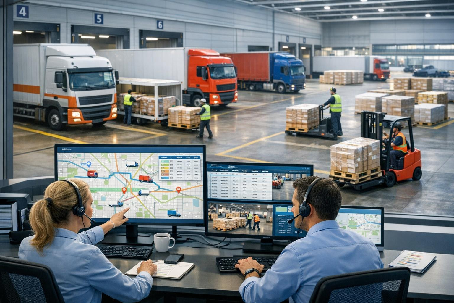 Tõhus tarnekett algusest lõpuni 
  Täislogistika  ühendab maanteeveod, täpse  transpordiplaneerimise  ja professionaalsed  ekspedeerimisteenused  üheks sujuvaks