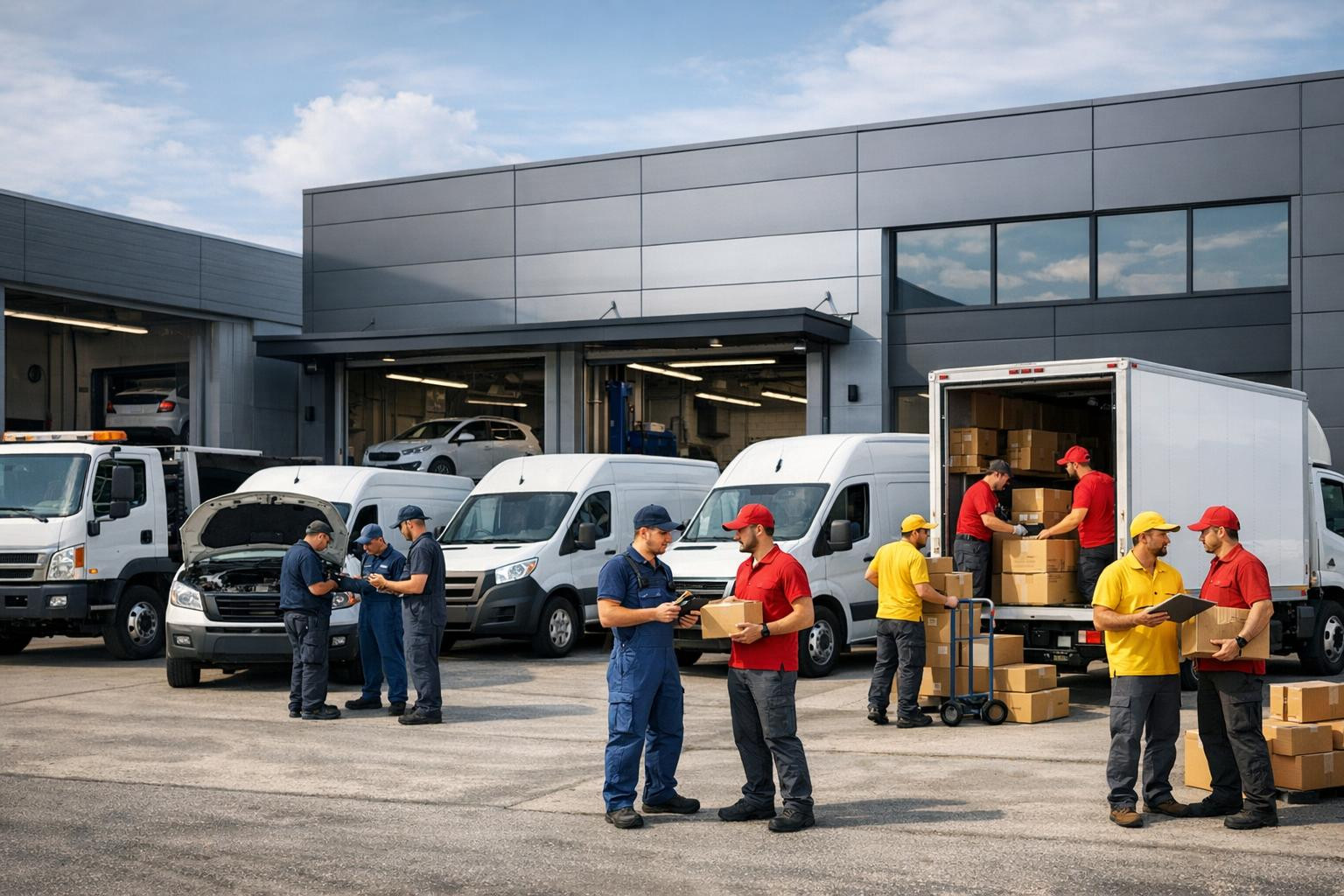 Tõhusad autoteenused ja logistika, mis hoiavad äri liikvel 
  Autoremondi teenused ,  sõidukipargi hooldus  ja integreeritud  transporditeenused  loovad täisfun