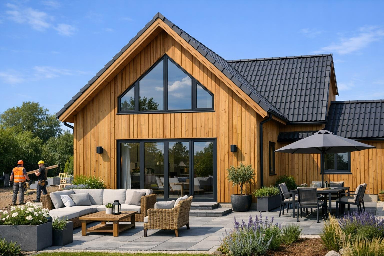 Täielik elamuehitus ja renoveerimine, mille eesmärk on sujuv protsess algusest lõpuni: tugev vundament, vastupidavad katusetööd, hoolikas siseviimistlus ning li